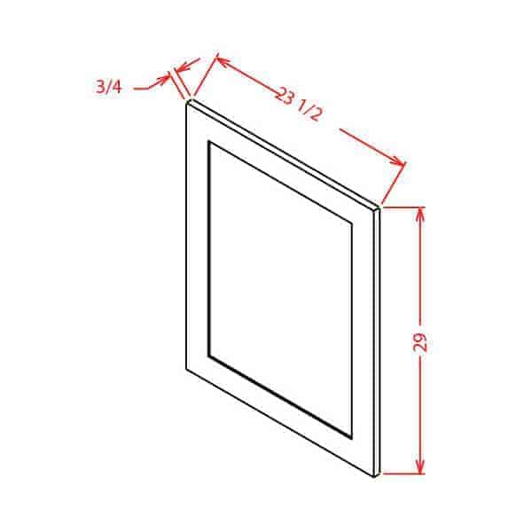 Base Decorative End Panel