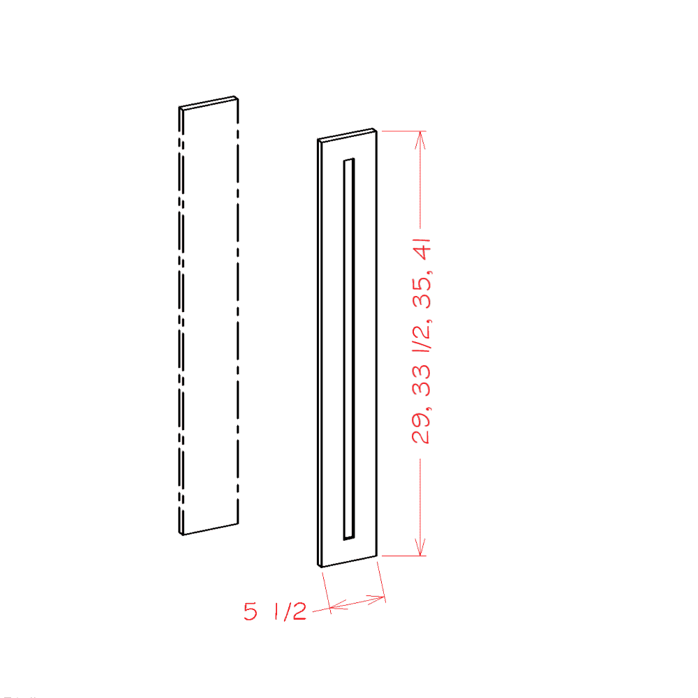 Decorative Filler Overlay - 5.5