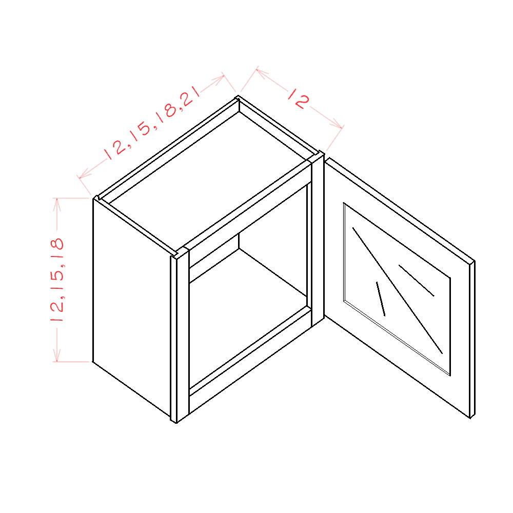 Single Door - Stacker Glass Door Ready